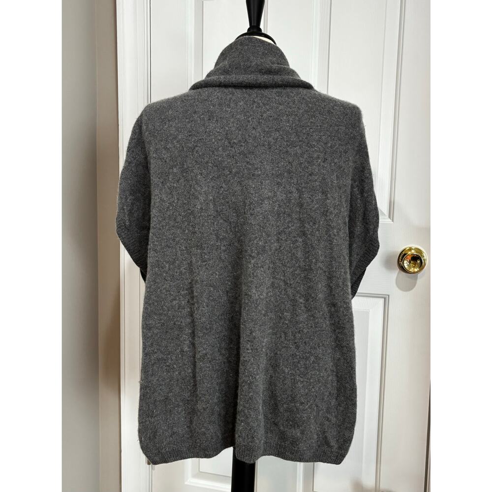 Talbots Cashmere Sz P Split Button Side Turtlenec… - image 4